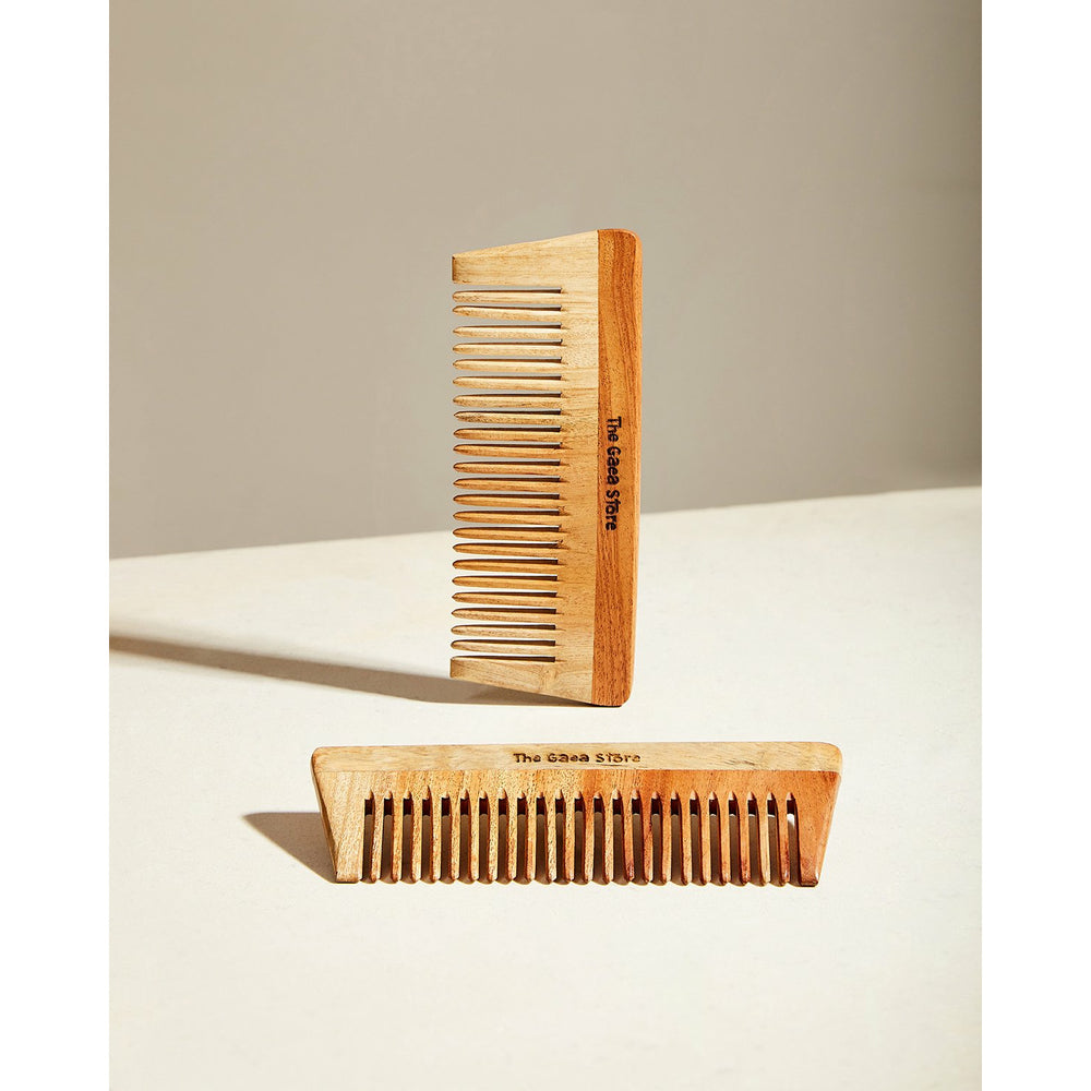 Neem Wood Detangler Comb
