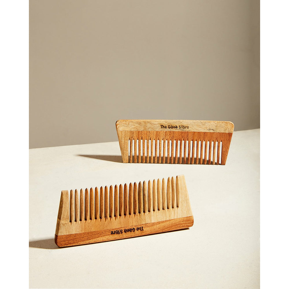 Neem Wood Detangler Comb