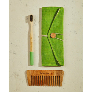 Jute Travel Kit