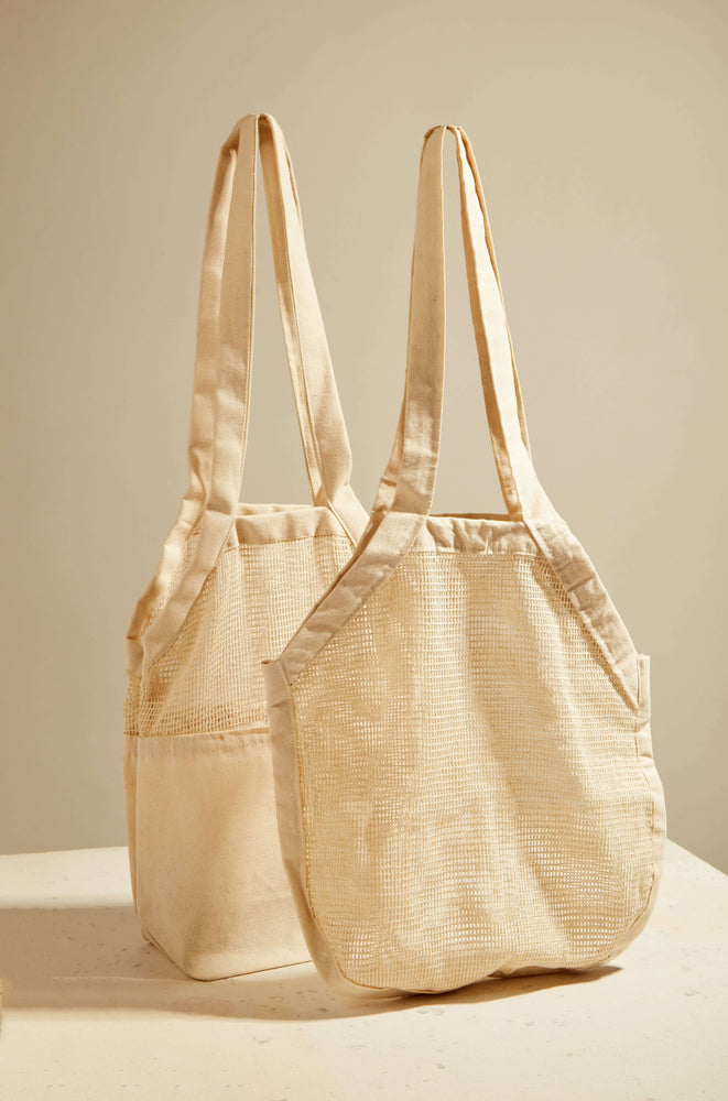 Canvas & Mesh Shopping Bags