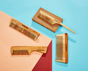 Neem Wood Combs (Pack of 4)