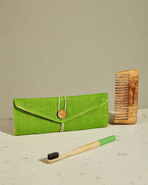 Jute Travel Kit